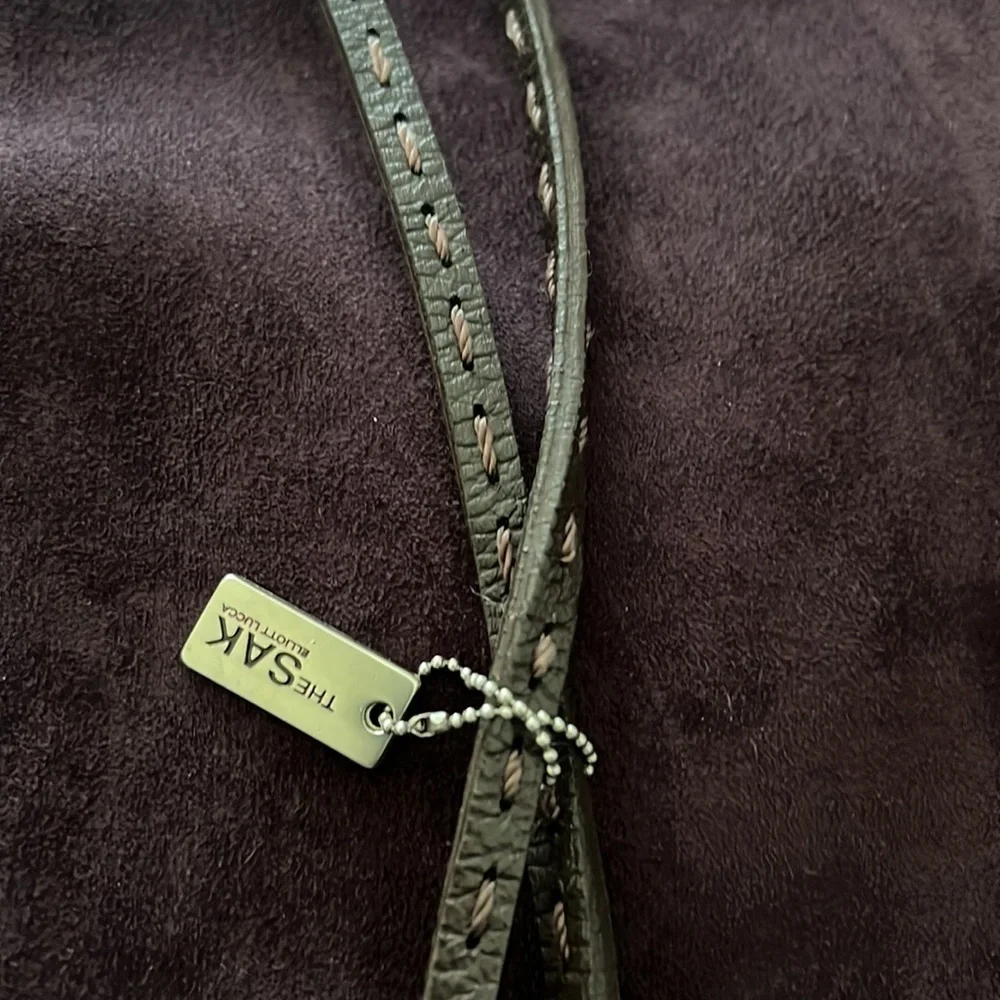 The SAK by Elliot Lucca‎ Hobo shoulder bag leather trim and straps